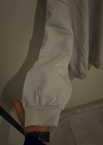 LC Waikiki Casual Kapüşonlu Sweatshirt  Bebe Mavis - Görsel 4