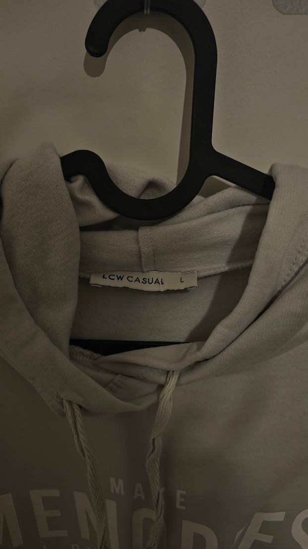 LC Waikiki Casual Kapüşonlu Sweatshirt  Bebe Mavis - Görsel 2