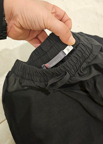 Siyah Kargo Pantolon - Görsel 7