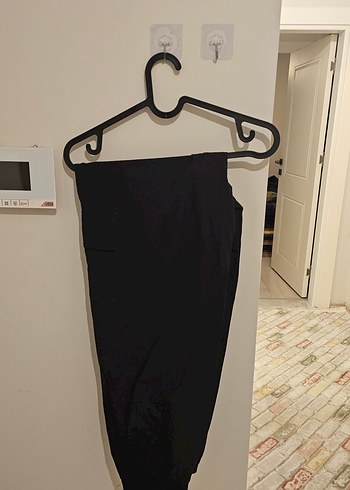 Siyah Kargo Pantolon - Görsel 2