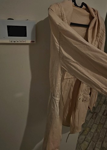 Pudra Midi Kadın  Ceket - Görsel 5