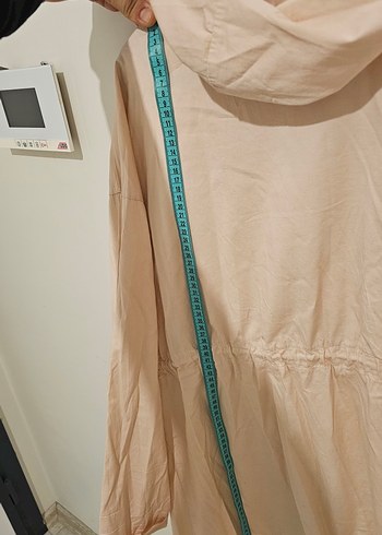 Pudra Midi Kadın  Ceket - Görsel 6