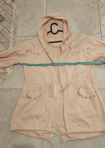 Pudra Midi Kadın  Ceket - Görsel 7