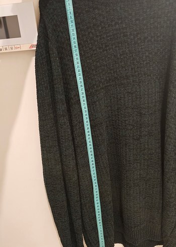  DeFacto Oversize Desenli Kazak  XXL - Görsel 6