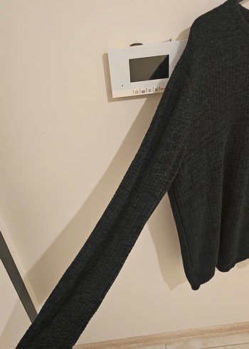  DeFacto Oversize Desenli Kazak  XXL - Görsel 5