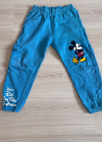Mickey Mouse Baskılı Erkek Çocuk Eşofman Altı