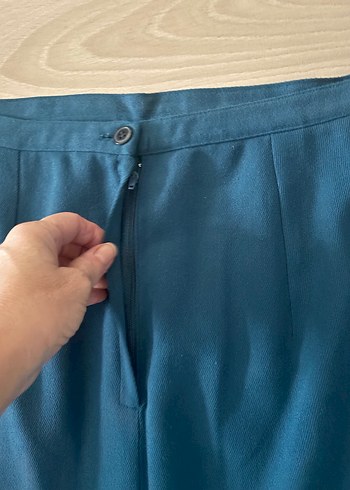 m Beden lacivert Renk Lacivert Midi Kalem Etek