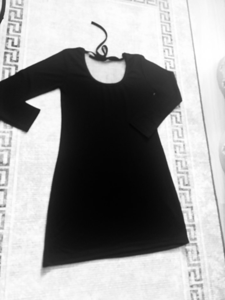 Siyah elbise - Görsel 2