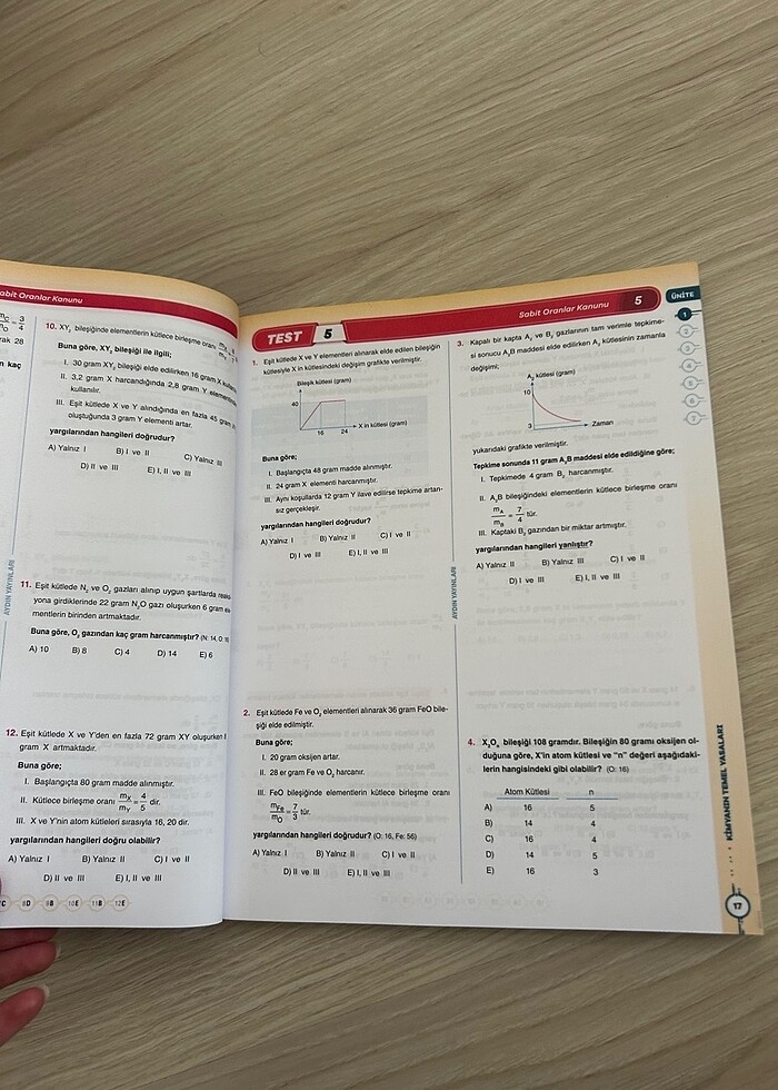 10.sınıf aydın kimya - Görsel 4