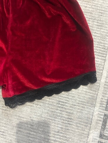 m Beden bordo Renk Kadife takım