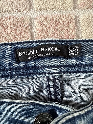 Bershka kot pantolon