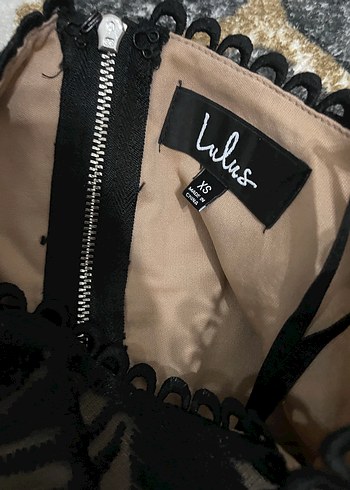 Dantelli Straplez Siyah Uzun Elbise - Görsel 2