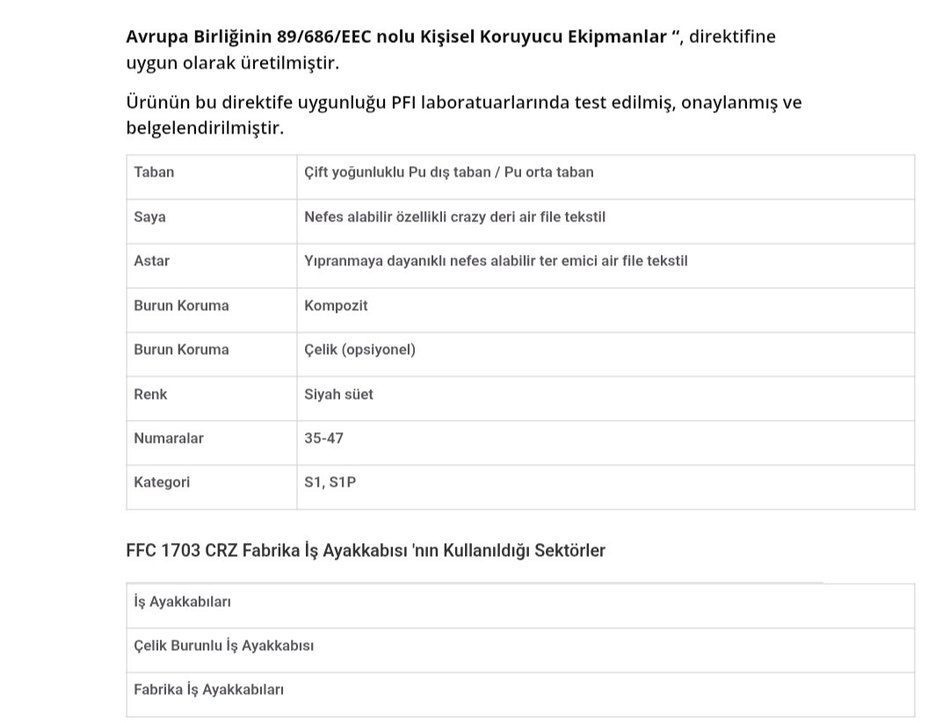 ELEKTRİKÇİ İŞ AYAKKABISI - Görsel 3