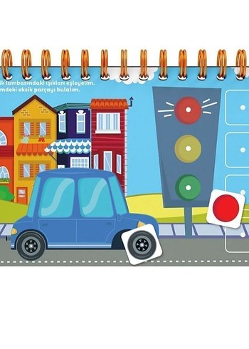 Çocuk Akademi Cırt Cırtlı 12-24 Ay Etkinlik Kitabı - Görsel 6