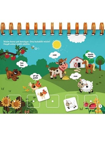 Çocuk Akademi Cırt Cırtlı 12-24 Ay Etkinlik Kitabı - Görsel 5