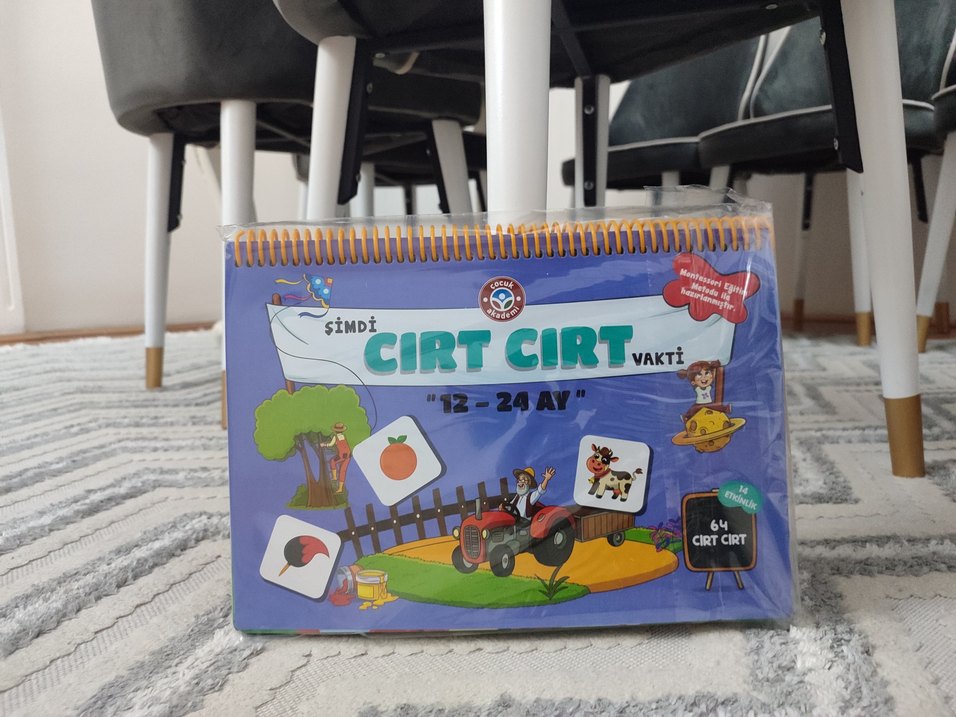 Çocuk Akademi Cırt Cırtlı 12-24 Ay Etkinlik Kitabı - Görsel 2