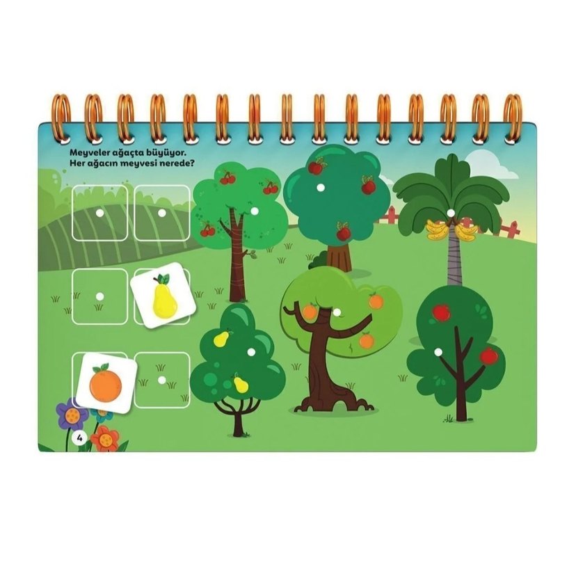 Çocuk Akademi Cırt Cırtlı 12-24 Ay Etkinlik Kitabı - Görsel 3