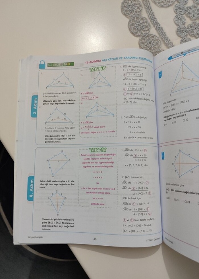 TONGUÇ KAMPÜS TYT AYT GEOMETRİK - Görsel 3