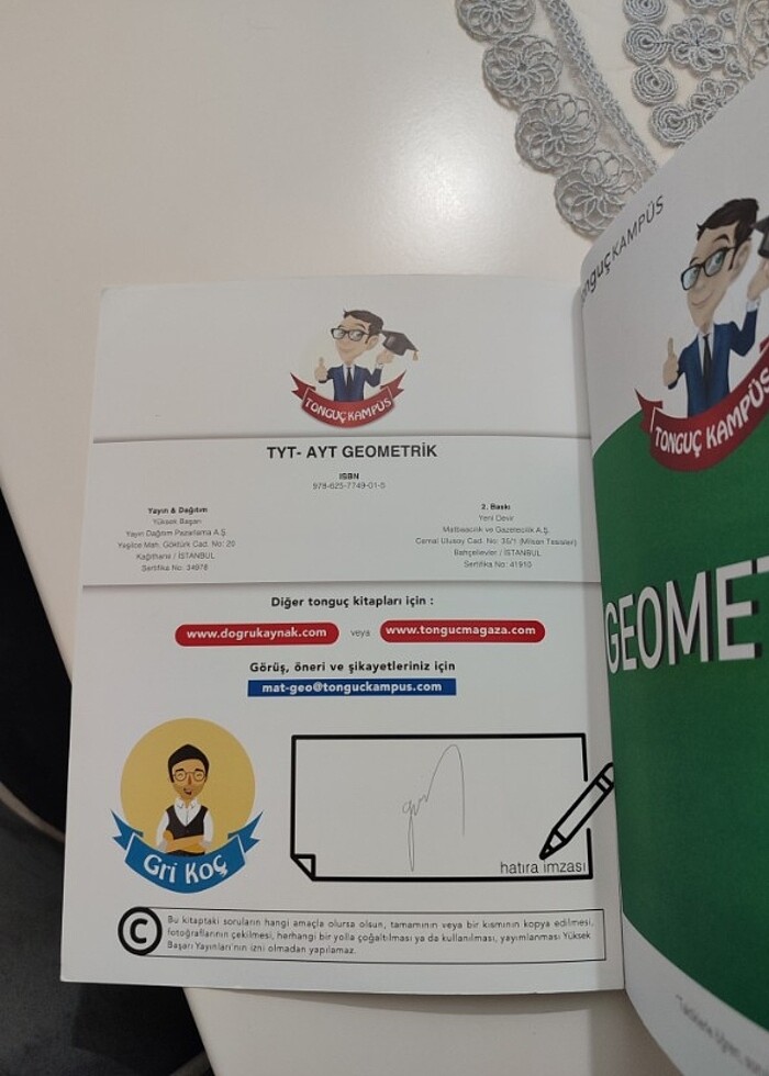 TONGUÇ KAMPÜS TYT AYT GEOMETRİK - Görsel 5