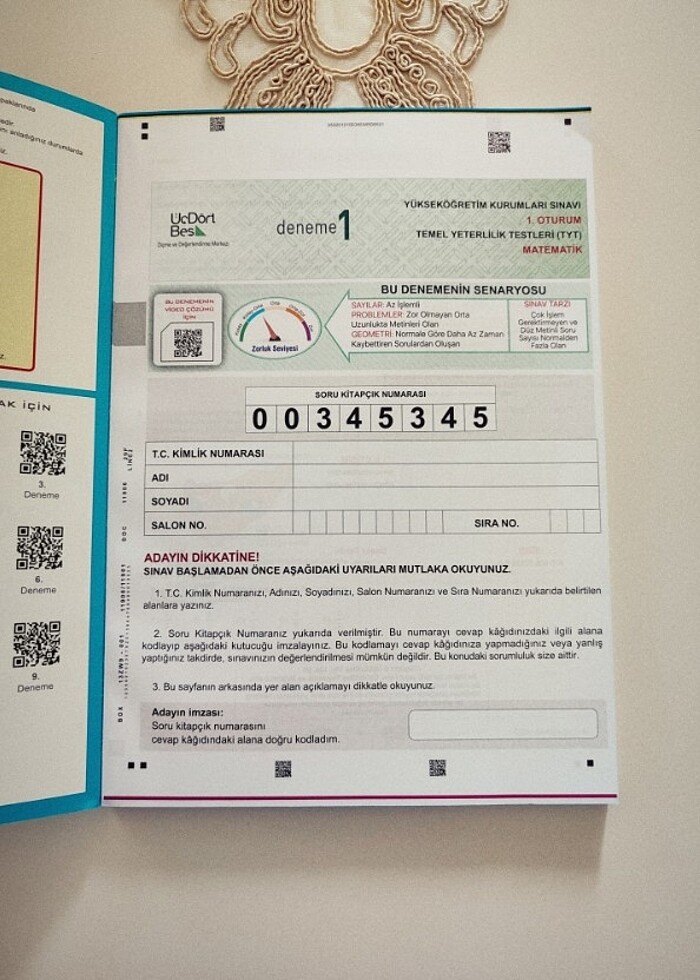 345 Tyt Matematik 10 lu Deneme - Görsel 2