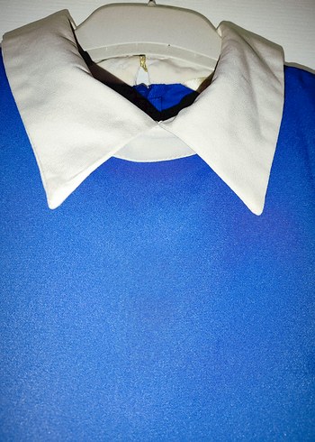 Lacivert Beyaz Kadın Tunik - Görsel 5