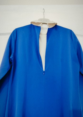 Lacivert Beyaz Kadın Tunik - Görsel 7