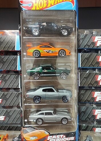 Hot Wheels Fast and Furious 5li Set Özel İlan