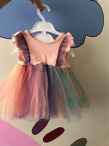 LC Waikiki Tütülü elbise pembe