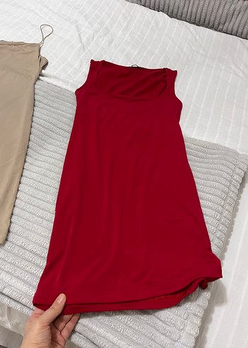 Drapeli Bej Midi Hamile Eteği - Görsel 4