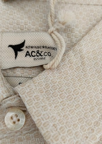 Bej Bohem Erkek Gömlek AC&co