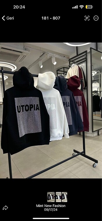 Taşlı Sweatshirt