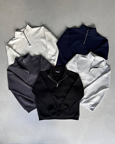s Beden Guess Sweatshirt Taşlı Siyah