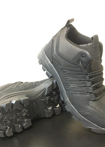 Gri Kamuflaj Desenli Bağcıklı Erkek Outdoor Bot - Görsel 2