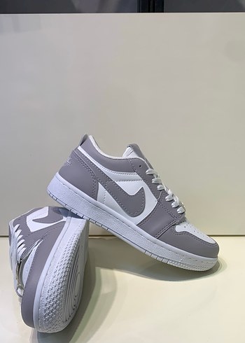 NİKE AİR JORDAN KISA GRİ BEYAZ SNKEAR - Görsel 5
