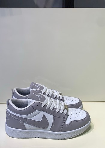 NİKE AİR JORDAN KISA GRİ BEYAZ SNKEAR - Görsel 4