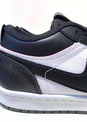 Siyah Beyaz Stiletto Topuklu Kadın Spor Ayakkabı - Görsel 7