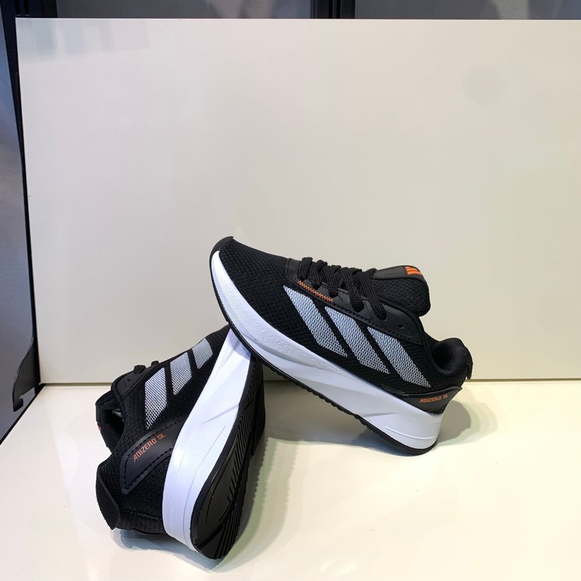 Adidas ADİZERO siyah spor ayakkabı - Görsel 5