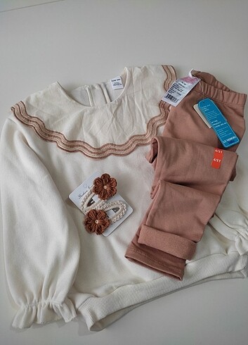 LC Waikiki LCW sıfır alt-üst takım ve toka