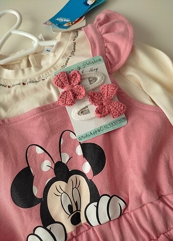 LC Waikiki Sıfır elbise toka takım 3-4 yaş
