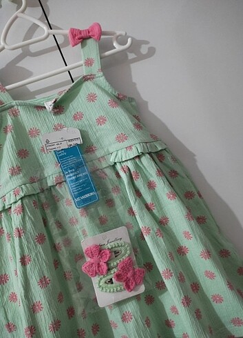 LC Waikiki 18-24 ay lcw sıfır elbise toka takım