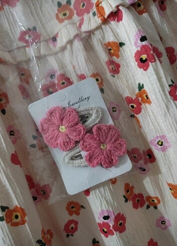 LC Waikiki LCW sıfır 3-4 yaş elbise toka takım