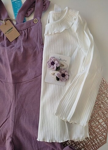 LC Waikiki Salopet body kombin 3-4 yaş