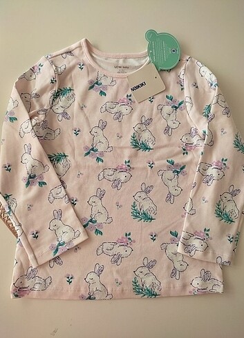 5 Yaş Beden pembe Renk Lcw sıfır 4-5 yaş pijama takımı