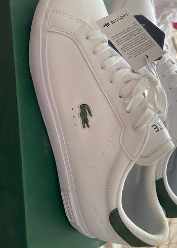 Lacoste Beyaz Deri Sneaker