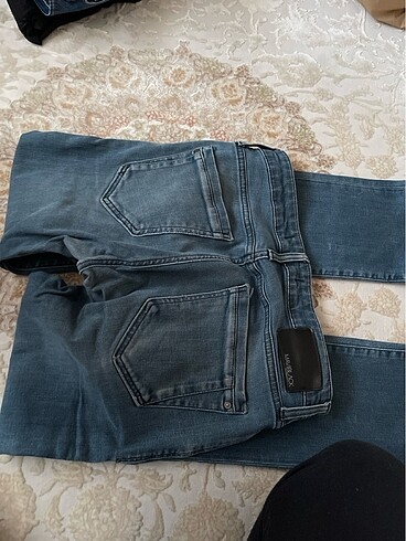 30 Beden mavi Renk Kot pantolon