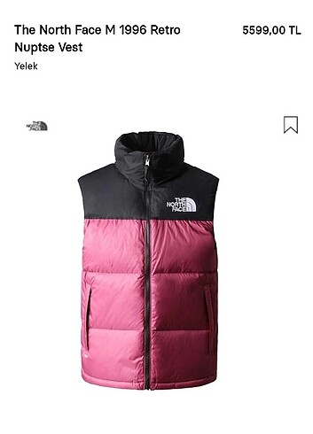 North Face Orjinal kaz tüğü yelek the north face yelek m beden
