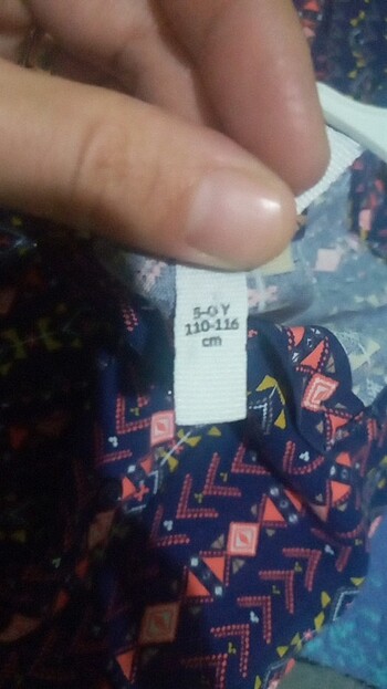 5 Yaş Beden lacivert Renk Kollari firfirli arka dü?meli tulum