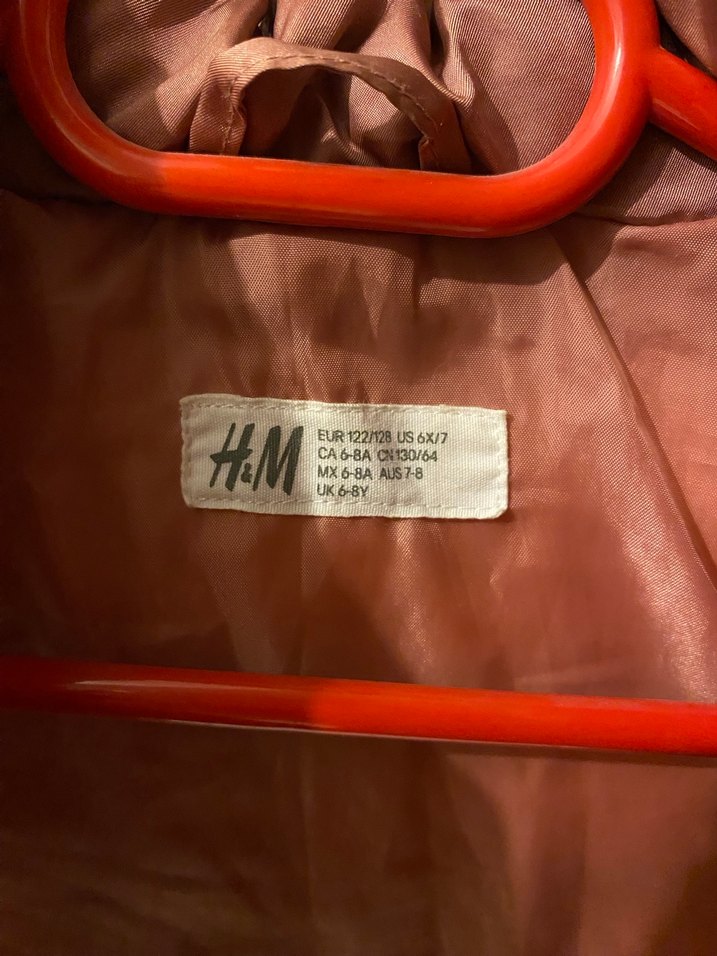 Kız Çocuk Kahverengi/toz pembe tonlarında Kürklü Yelek - Görsel 3