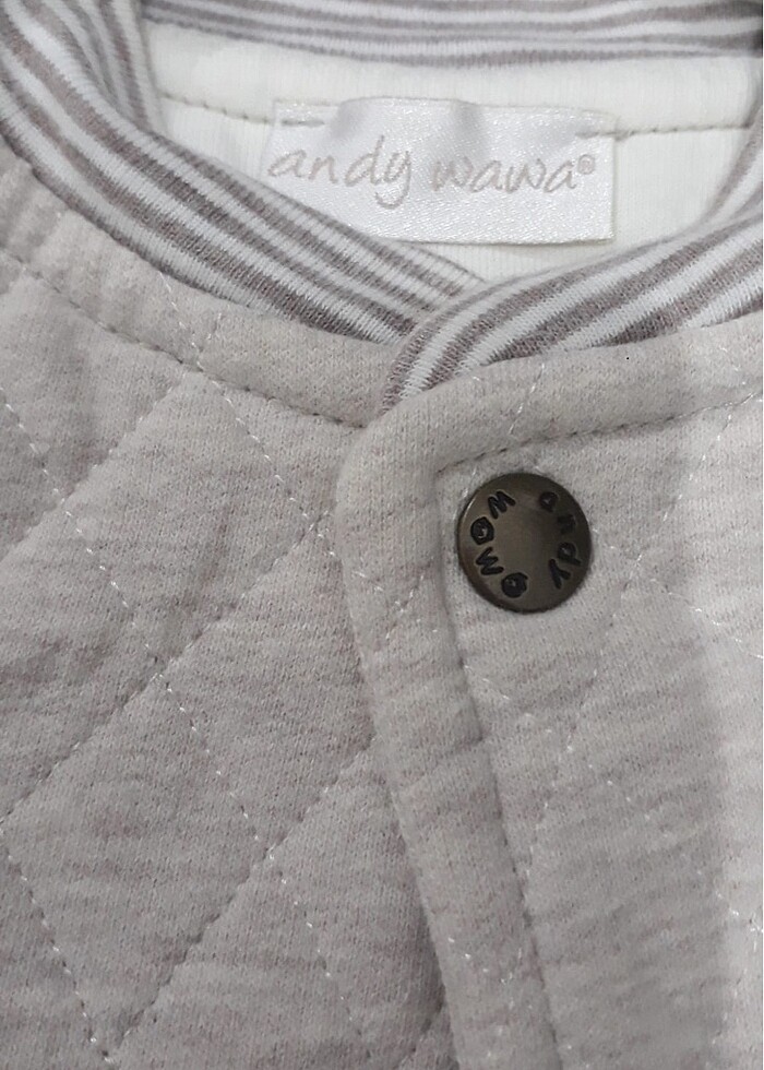 0 pamuk erkek çocuk hırka - Görsel 3