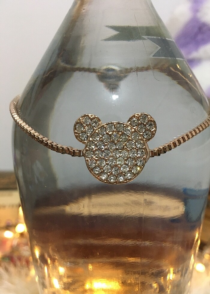 Mickie taşlı bileklik - Görsel 2